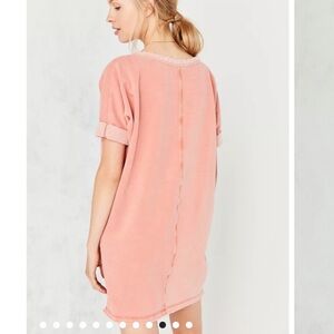 Urban Outfitters Dolman Sweatshirt Mini Dress in Sienna